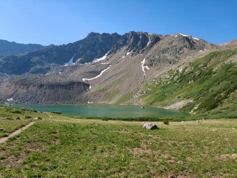 Přes Ann's lake k Texas creek