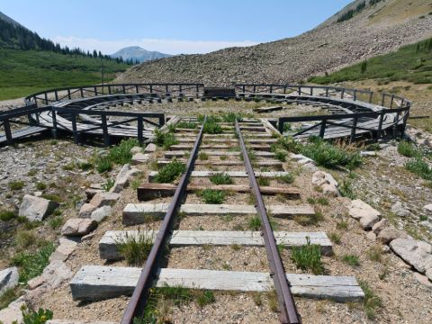 Alpine tunel - železnice divokého západu