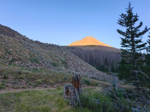 Přes planinu Snow Mesa do Lake City
