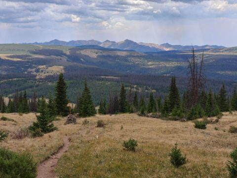 Přes planinu Snow Mesa do Lake City