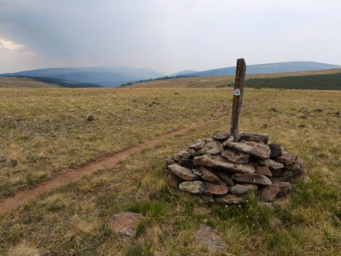 Kousek za Spring Creek Pass