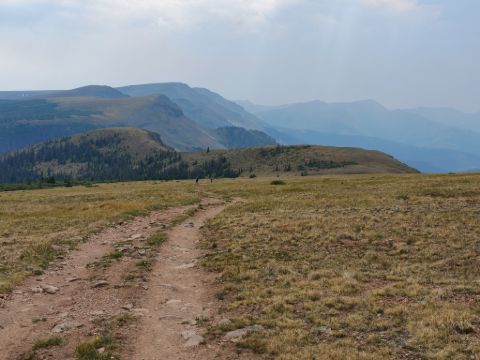 Kousek za Spring Creek Pass