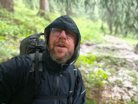 Kolem hory Blackhawk a pořádná bouřka