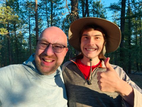 Přes spálené kopce